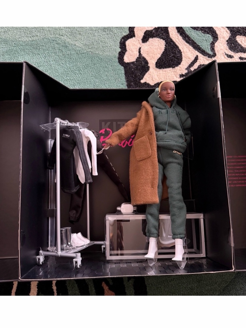 KITH X BARBIE doll with wardrobe